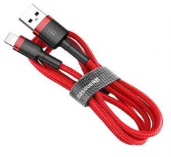   USB 2.0 AM to Type-C 1.0m Cafule 3A red+red Baseus (CATKLF-B09)