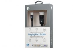  2E mini DisplayPort - DisplayPort (M/M), 2 , Black (2E-W1704) -  5