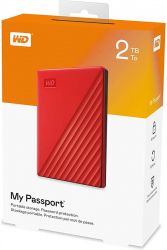 HDD ext 2.5" USB 2.0TB WD My Passport Red (WDBYVG0020BRD-WESN) -  5