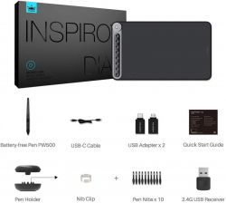 ��������� ������� Huion Inspiroy Dial Q620M + ��������� - �������� 9