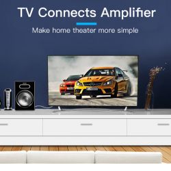 ������ Vention AUX 3.5 mm M - 2xRCA M, 3 m, Black (BCFBI) - �������� 3