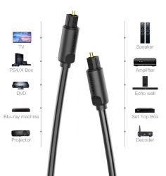 ������ �������������� Vention Optical Toslink, 3 m, Black (BAEBI) - �������� 6