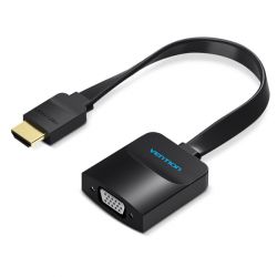 ������� Vention Flat HDMI-VGA, 0.2 m, �� ������ � �������� (ACKBB)