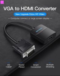  Vention VGA-HDMI, 0.2 m,     (ACNBB) -  3