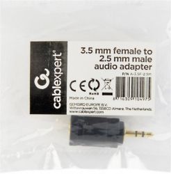  Cablexpert (A-3.5F-2.5M) 2.5 mm M - 3.5 mm F,  -  2