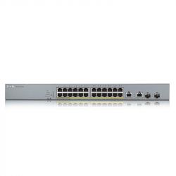 ���������� ZYXEL GS1350-26HP (24xGE PoE, L2, 2xGE/SFP, PoE 375W, ������) - �������� 2