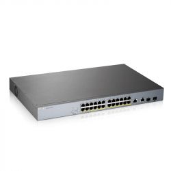 ���������� ZYXEL GS1350-26HP (24xGE PoE, L2, 2xGE/SFP, PoE 375W, ������) - �������� 4