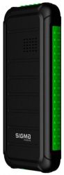   Sigma mobile X-style 18 Track Dual Sim Black/Green -  2