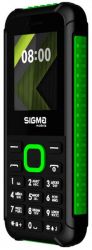 i  Sigma mobile X-style 18 Track Dual Sim Black/Green -  3