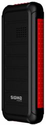   Sigma mobile X-style 18 Track Dual Sim Black/Red -  2