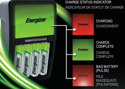 Зарядний пристрій Energizer Maxi Charger (NH15-2000) AA/AAA 2000mAh BL 4шт - Картинка 2
