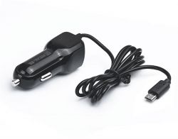Автомобільний зарядний пристрій REAL-EL CA-15 (2USB, 2.1A) Black + кабель microUSB - Картинка 2