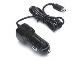 Автомобільний зарядний пристрій REAL-EL CA-15 (2USB, 2.1A) Black + кабель microUSB - Картинка 6