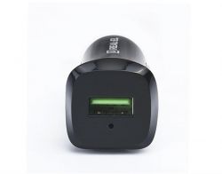 Автомобільний зарядний пристрій REAL-EL CA-30 QC3.0 (1USBx3A) Black/Grey - Картинка 3