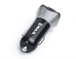 Автомобільний зарядний пристрій REAL-EL CA-30 QC3.0 (1USBx3A) Black/Grey - Картинка 4
