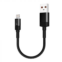  Grand-X USB-Lightning, Cu, 0.2 Black (FM-20L) -  1