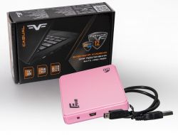   Frime SATA HDD/SSD 2.5", USB 2.0, Plastic, Pink (FHE12.25U20) -  3
