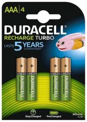  AAA, 900 mAh, Duracell Recharge Turbo, 4 , 1.2V, Blister (DX2400))