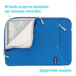 ����� ��� �������� Grand-X SL-15B 15.6" Blue - �������� 3