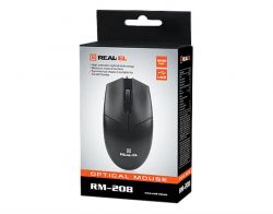  REAL-EL RM-208 USB Black -  2