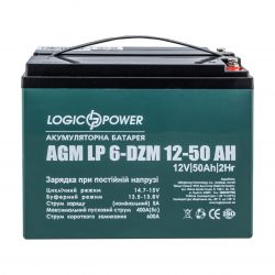   LogicPower LP 12V 50AH (6-DZM-50) AGM 