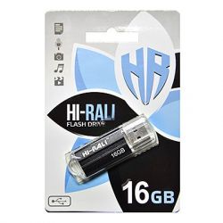 USB Flash Drive 16Gb Hi-Rali Corsair series Black / HI-16GBCORBK -  1
