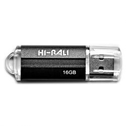 USB Flash Drive 16Gb Hi-Rali Corsair series Black / HI-16GBCORBK -  2