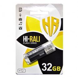 USB Flash Drive 32Gb Hi-Rali Corsair series Black / HI-32GBCORBK