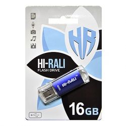 USB Flash Drive 16Gb Hi-Rali Rocket series Blue / HI-16GBVCBL