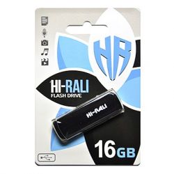 USB Flash Drive 16Gb Hi-Rali Taga Black, HI-16GBTAGBK -  1