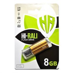 USB Flash Drive 8Gb Hi-Rali Corsair series Bronze, HI-8GBCORBR