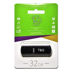 USB Flash Drive 32Gb T&G 011 Shorty series Black (TG011-32GBBK) -  1