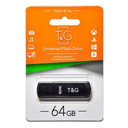 USB Flash Drive 64Gb T&G 011 Classic series Black, TG011-64GBBK