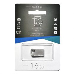 USB Flash Drive 16Gb T&G 109 Metal series Silver, TG109-16G