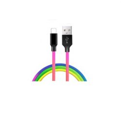  ColorWay USB-USB Type-C, 2.4, 1, Multicolor (CW-CBUC018-MC) -  1