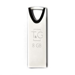 USB Flash Drive 8Gb T&G 117 Metal series Silver (TG117SL-8G) -  2