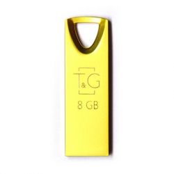 USB Flash Drive 8Gb T&G 117 Metal series Gold (TG117GD-8G) -  2