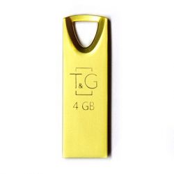 USB Flash Drive 4Gb T&G 117 Metal series Gold (TG117GD-4G) -  2
