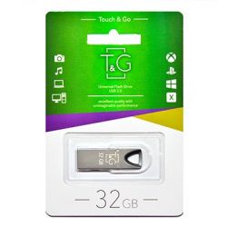 USB Flash Drive 32Gb T&G 117 Metal series Black (TG117BK-32G)
