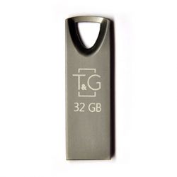 USB Flash Drive 32Gb T&G 117 Metal series Black (TG117BK-32G) - Картинка 2