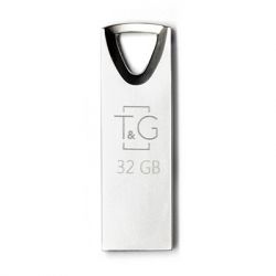 USB Flash Drive 32Gb T&G 117 Metal series Silver (TG117SL-32G) - Картинка 2