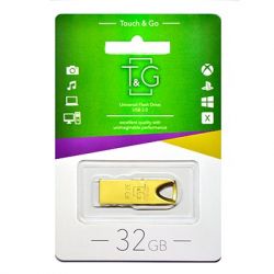 USB 32GB T&G 117 Metal Series Gold (TG117GD-32G) -  1