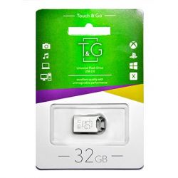 USB Flash Drive 32Gb T&G 110 Metal series Silver (TG110-32G) -  1