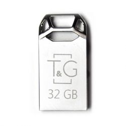 USB Flash Drive 32Gb T&G 110 Metal series Silver (TG110-32G) -  2