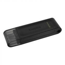 USB3.2 64GB Type-C Kingston DataTraveler 70 Black (DT70/64GB) -  2