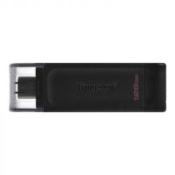USB3.2 128GB Type-C Kingston DataTraveler 70 Black (DT70/128GB) -  1