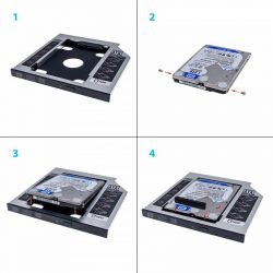 ������� Grand-X HDD 2.5" � ���� ������� �������� SATA/SATA3 Slim 9,5mm (HDC-24C) - �������� 4
