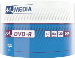 DVD+R MyMedia (69200) 4.7GB, 16x, Matt Silver Wrap, 50 -  2