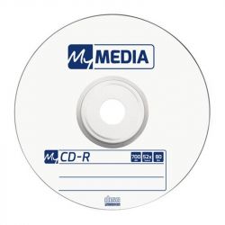 CD-R MyMedia (69201) 700MB 52x Matt Silver Wrap 50 -  3