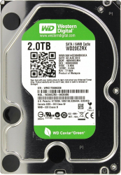 ���������� HDD SATA 2.0TB WD Caviar Green 5400rpm 64MB (WD20EARS) Refurbished